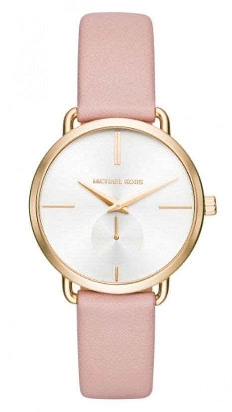 Women's Michael Kors Portia Pink Strap Watch MK2659